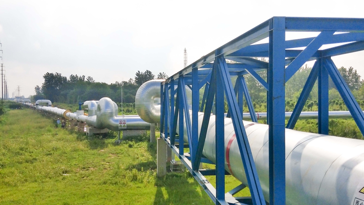 揚州市華電至實(shí)友化工、大連化工蒸汽管道工程
