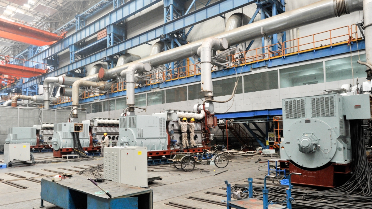 中船動(dòng)力有限公司 大缸徑柴油機及發(fā)電機組試驗站、低速機試驗臺位